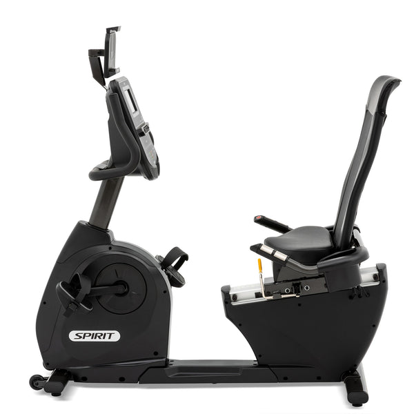 |SpiritXBR55RecumbentExerciseBike2023Side|