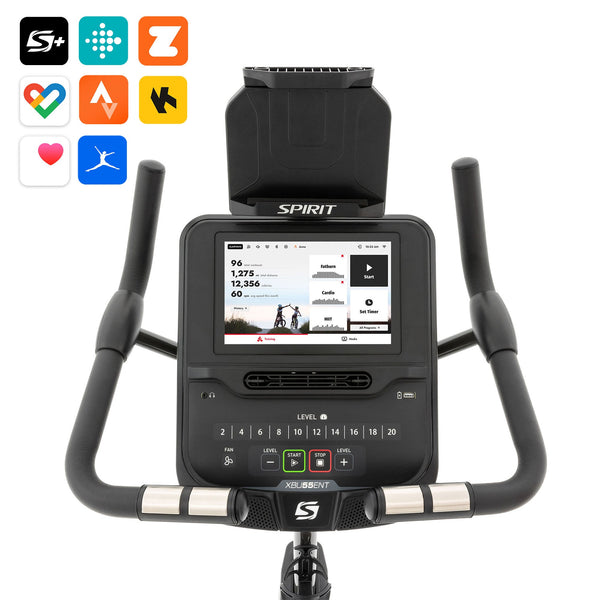 |SpiritXBU55ENTUprightExericseBikeConsole|