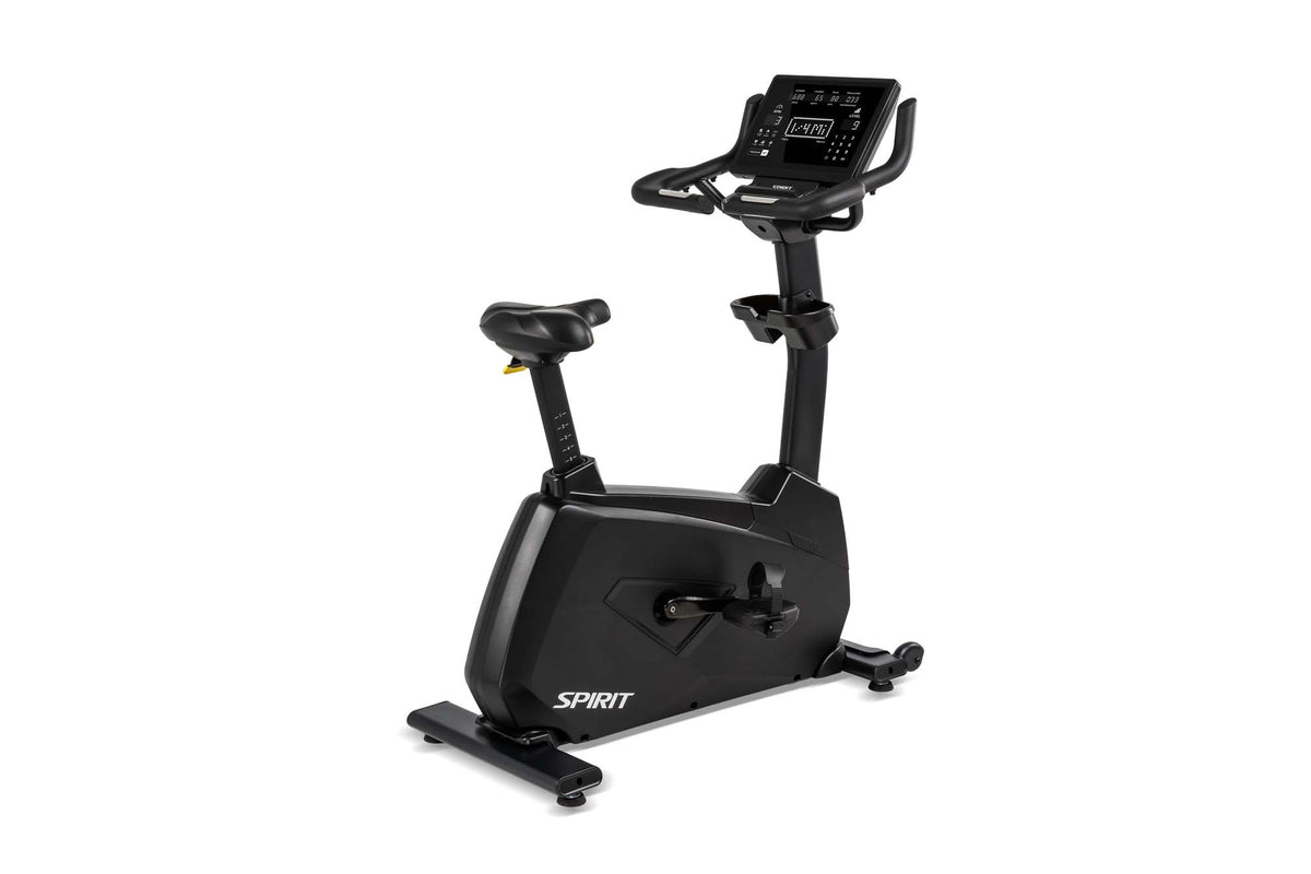 Spirit CU980 Upright Bike (Graphite Grey) – Spirit Fitness