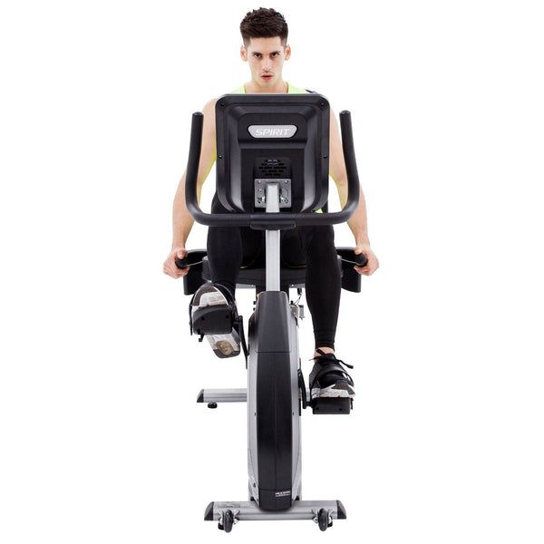 |Spirit XBR25 Recumbent Exercise Bike - Front|