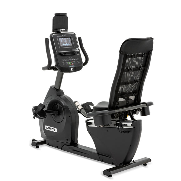 |SpiritXBR55RecumbentExerciseBike2023Slant|